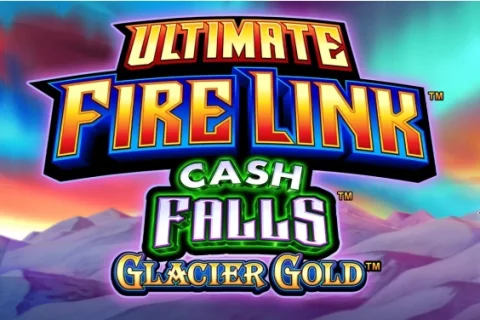 Ultimate Fire Link Cash Falls Glacier Gold slot game artwork