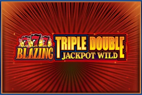 Blazing 777 Triple Double Jackpot Wild game artwork