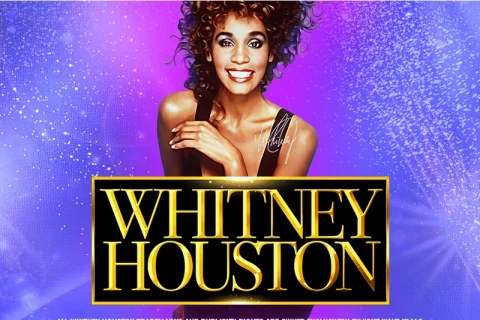 Whitney Houston slot game artwork