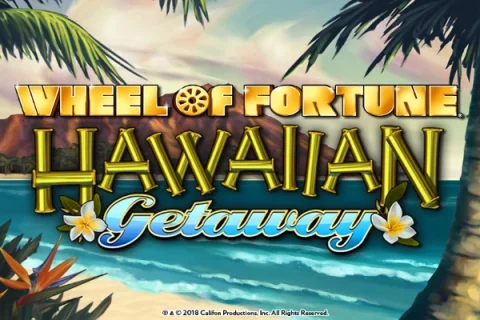 Wheel of Fortune: Hawaiian Getaway slot game artwork