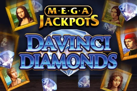 Da Vinci Diamonds MegaJackpots slot game artwork