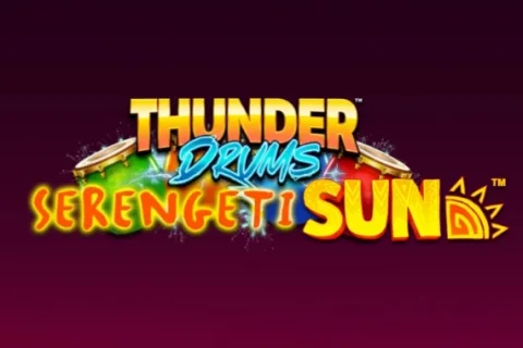 Thunder Drums Serengeti Sun game artwork