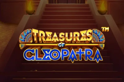 Treasures of Cleopatra slot game artwork