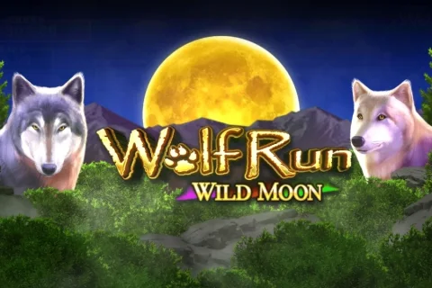 Wolf Run Wild Moon slot game artwork