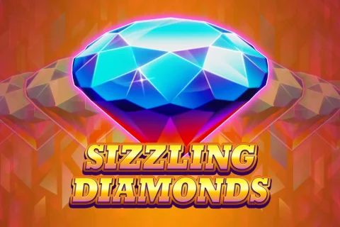 Sizzling Diamonds slot game artwork