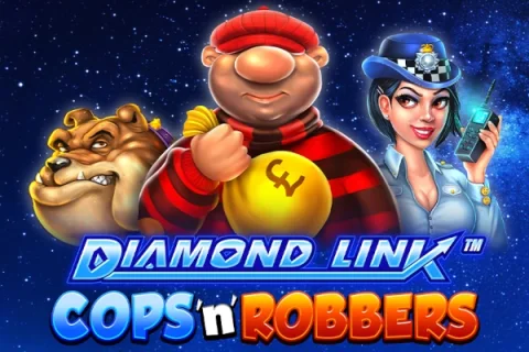 Diamond Link Cops ‘n’ Robbers game artwork