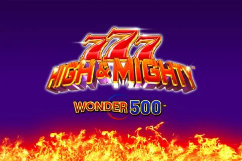 777 High & Mighty Wonder 500 game artwork