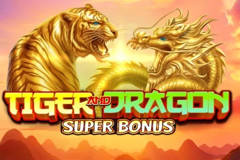 Tiger and Dragon Super Bonus slot game artwork