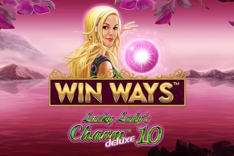 Lucky Lady’s Charm Deluxe 10 Win Ways slot game artwork