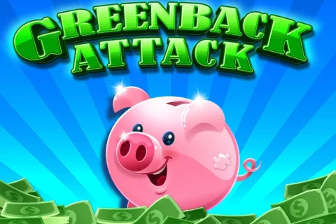 Greenback Attack slot game artwork