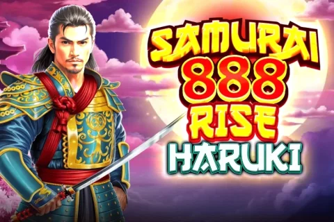 Samurai 888 Rise Haruki slot game artwork