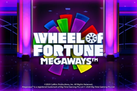 Wheel of Fortune Megaways slot game artwork