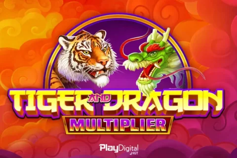 Tiger and Dragon Multiplier slot game artwork