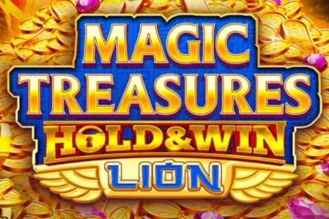 Magic Treasures Hold & Win Lion slot game artwork