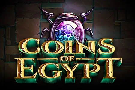 Coins of Egypt slot game artwork