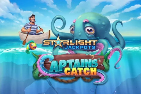 Starlight Jackpots Captain’s Catch slot game artwork