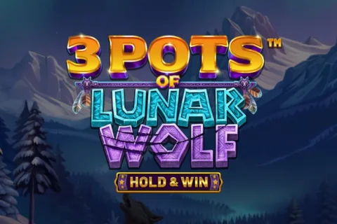 3 Pots of Lunar Wolf slot game artwork