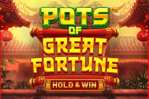 Pots of Great Fortune slot game artwork