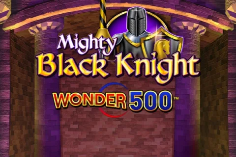 Mighty Black Knight Wonder 500 slot game artwork