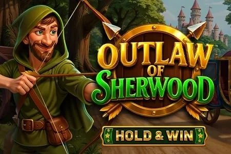 Outlaw of Sherwood slot game artwork
