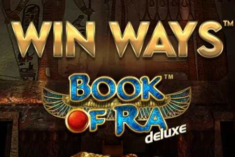 Book of Ra Deluxe Win Ways Ante Bet slot game artwork