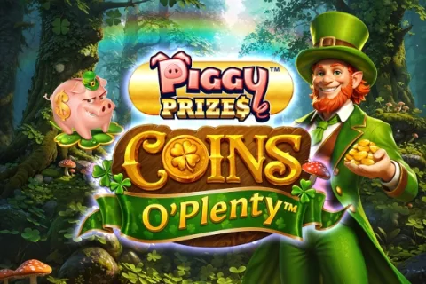 Piggy Prizes: Coins O’ Plenty slot game artwork
