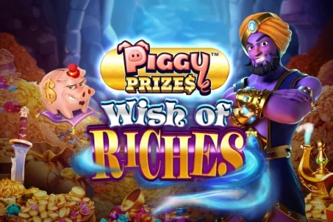 Piggy Prizes Wish of Riches slot game artwork