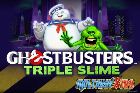 Ghostbusters Triple Slime slot game artwork