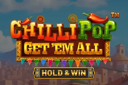 ChilliPop Get ‘Em All slot game artwork