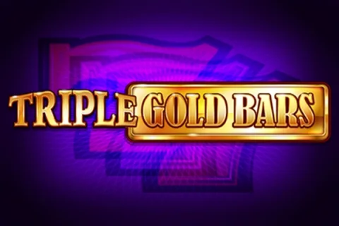Triple Gold Bars slot game artwork