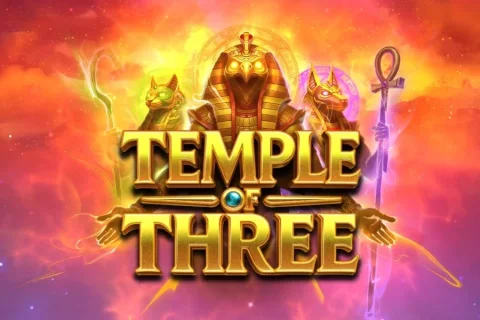 Temple of Three slot game artwork