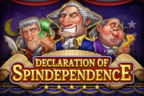 Declaration of Spindependence slot game artwork