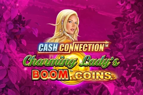 Cash Connection – Charming Lady’s Boom Coins slot game artwork