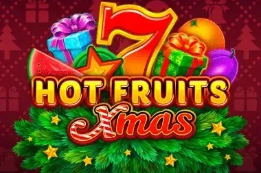Hot Fruits Xmas slot game artwork