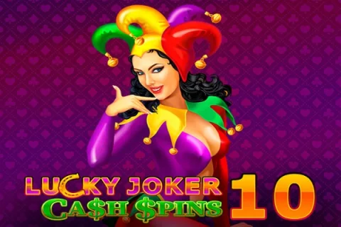 Lucky Joker 10 Cash Spins slot game artwork