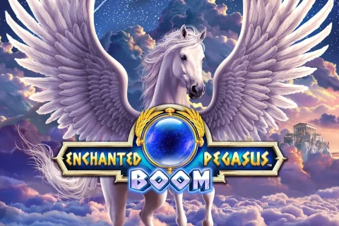 Enchanted Pegasus Boom slot game artwork