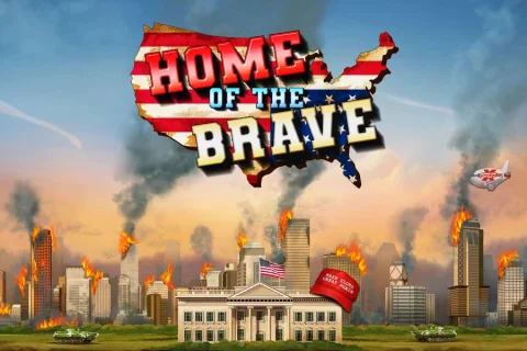 Home of the Brave slot game artwork