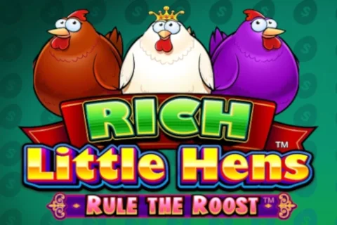 Rich Little Hens Rule The Roost slot game artwork