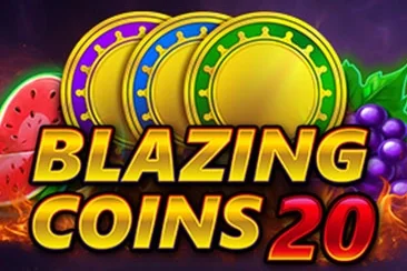 Blazing Coins 20 slot game artwork