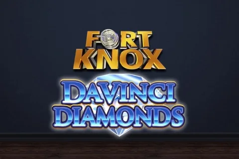 Fort Knox Da Vinci Diamonds slot game artwork