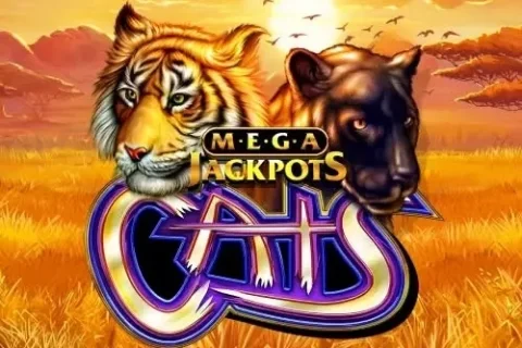 Cats MegaJackpots slot game artwork