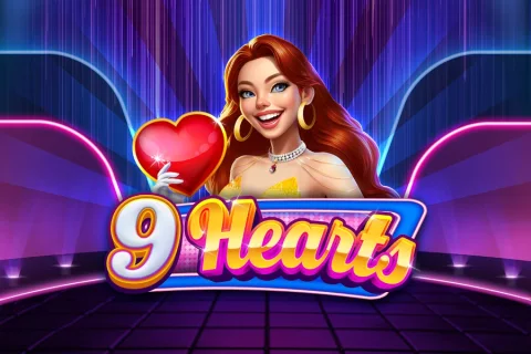 9 Hearts slot game artwork
