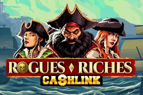 Rogues Riches Cashlink slot game artwork
