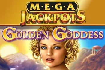 Golden Goddess MegaJackpots slot game artwork