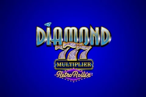 Diamond 777 Multiplier Retro Roller slot game artwork