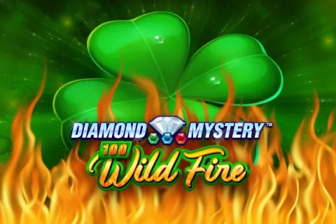 Diamond Mystery 100 Wild Fire slot game artwork
