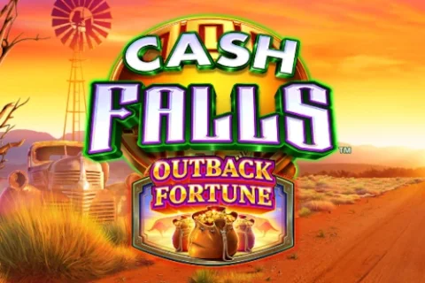 Cash Falls Outback Fortune slot game artwork