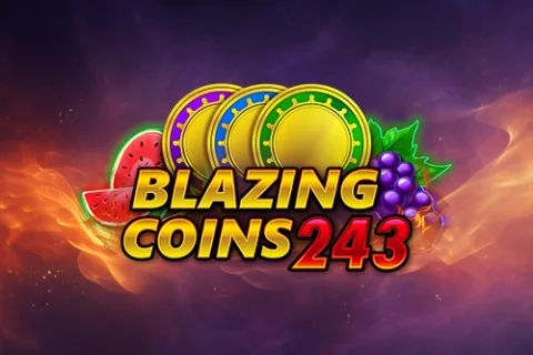 Blazing Coins 243 slot game artwork