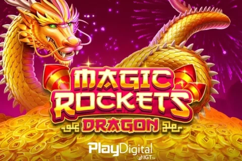 Magic Rockets Dragon slot game artwork
