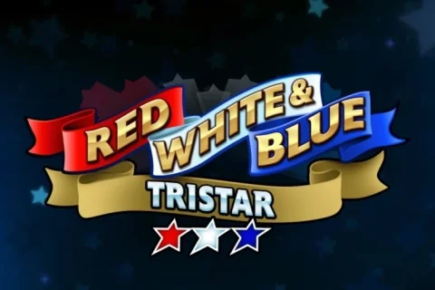 Red, White & Blue Tristar slot game artwork